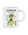 Puodelis Minecraft creeper body Puodelis Minecraft creeper body